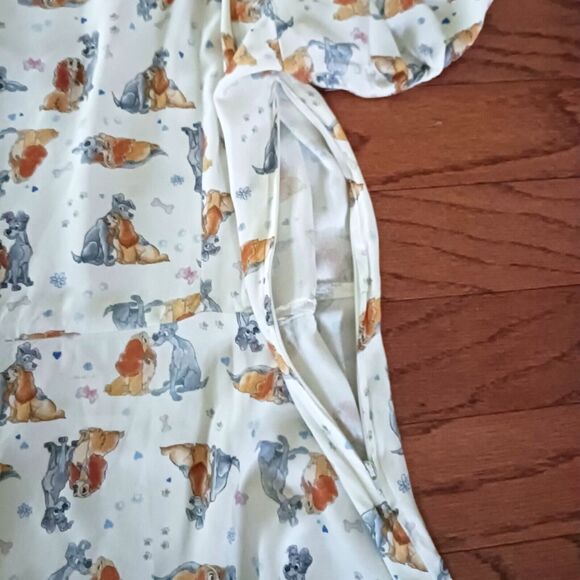 Disney Her Universe Lady & The Tramp Sweetheart Fit n Flare Dress 3X Puff Sleeve - Picture 5 of 10